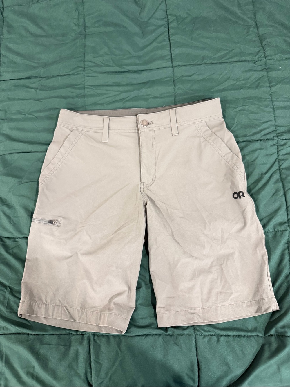 Outdoor Research Ferrosi Shorts Men’s 30 Gray 10” Hiking Stretch Nylon